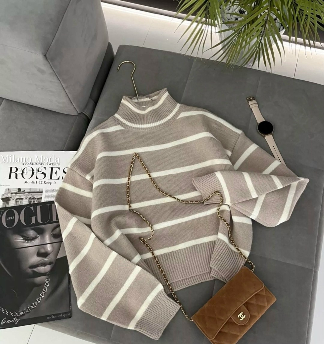 стильная кофта,кофта модная,женская кофта,свитер в полоску,свитер пуловер