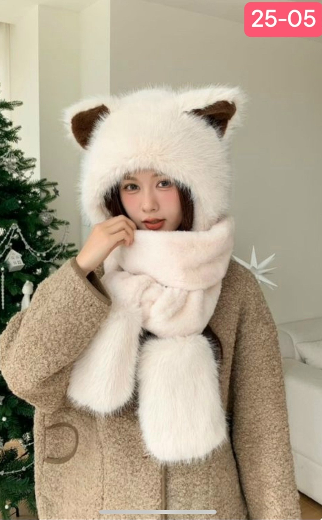 плюшевая шапка,шапка шарф с ушками,шапка комплект шарфом,шапка шарф с ушками зимняя,женская зимняя шапка