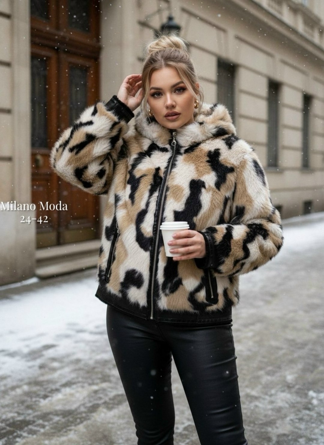 куртка стильная,куртка из экомеха,меховая куртка,куртка свободного кроя,куртка барашек