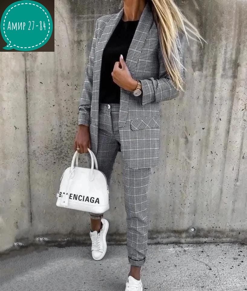 пиджак в клетку,костюмы брючные,костюм в клетку,клетчатый костюм,пиджак женский в клетку