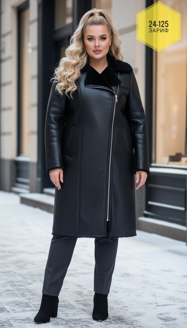 дубленка женская,дубленка из натурального меха,дубленка женская из натуральной овчины,черная дубленка,длинная дубленка