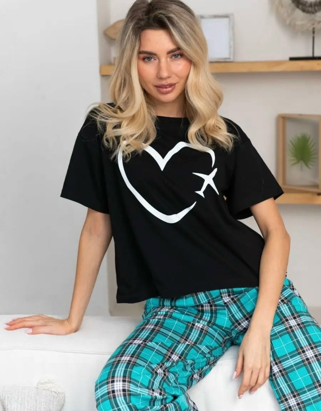 женская пижама,домашняя одежда женская,костюм пижама с брюками,женский домашний костюм,женская пижама комплект