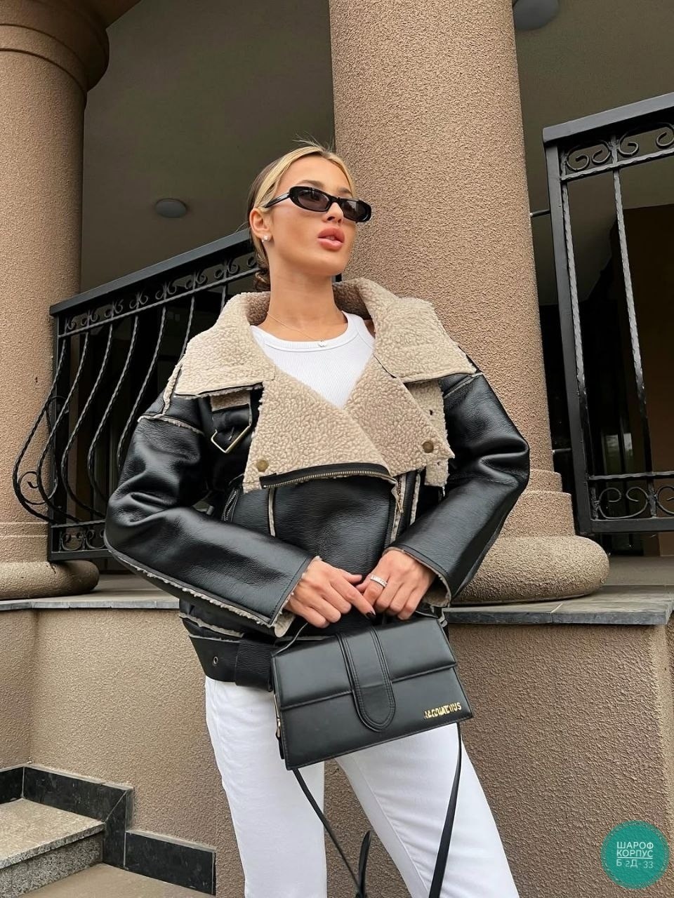 стильная дубленка,дубленка косуха,дубленка зимняя,дубленка авиатор женская,дубленка авиатор