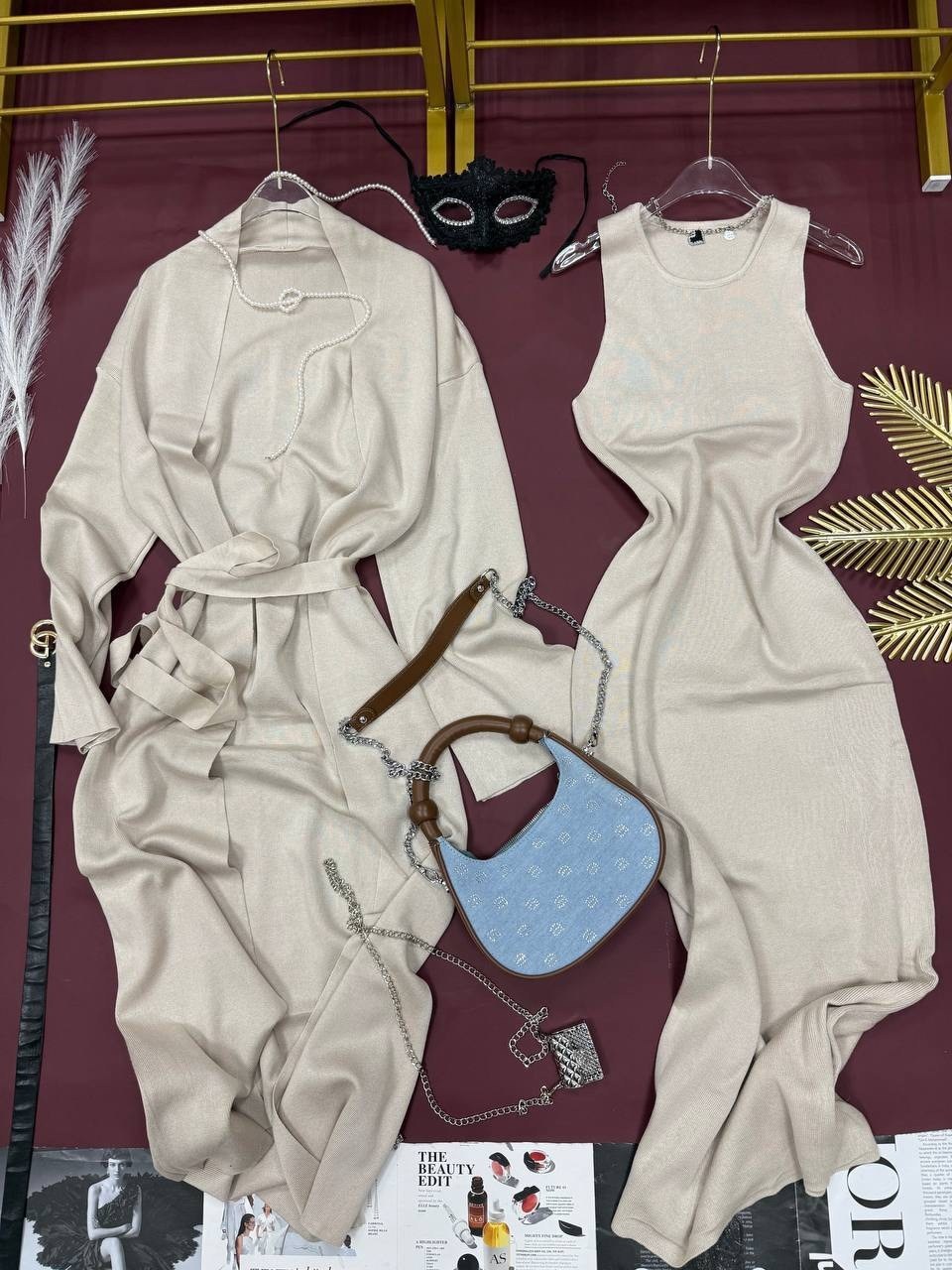 трикотажное платье,платье теплое,платье,платье длинное