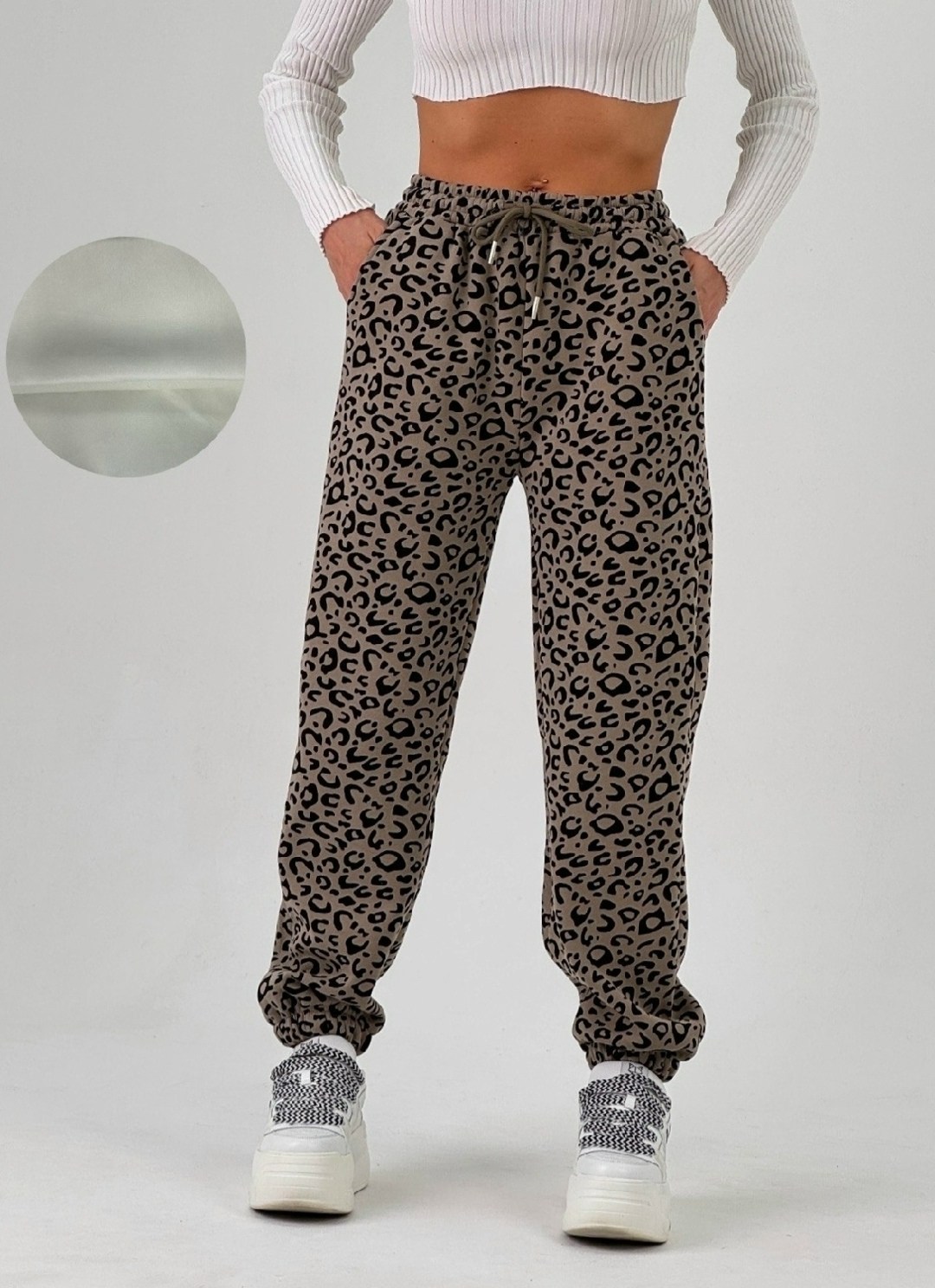 леопардовые штаны,леопардовые брюки,брюки с леопардовым принтом,ottod'ame брюки леопард,брюки джоггеры