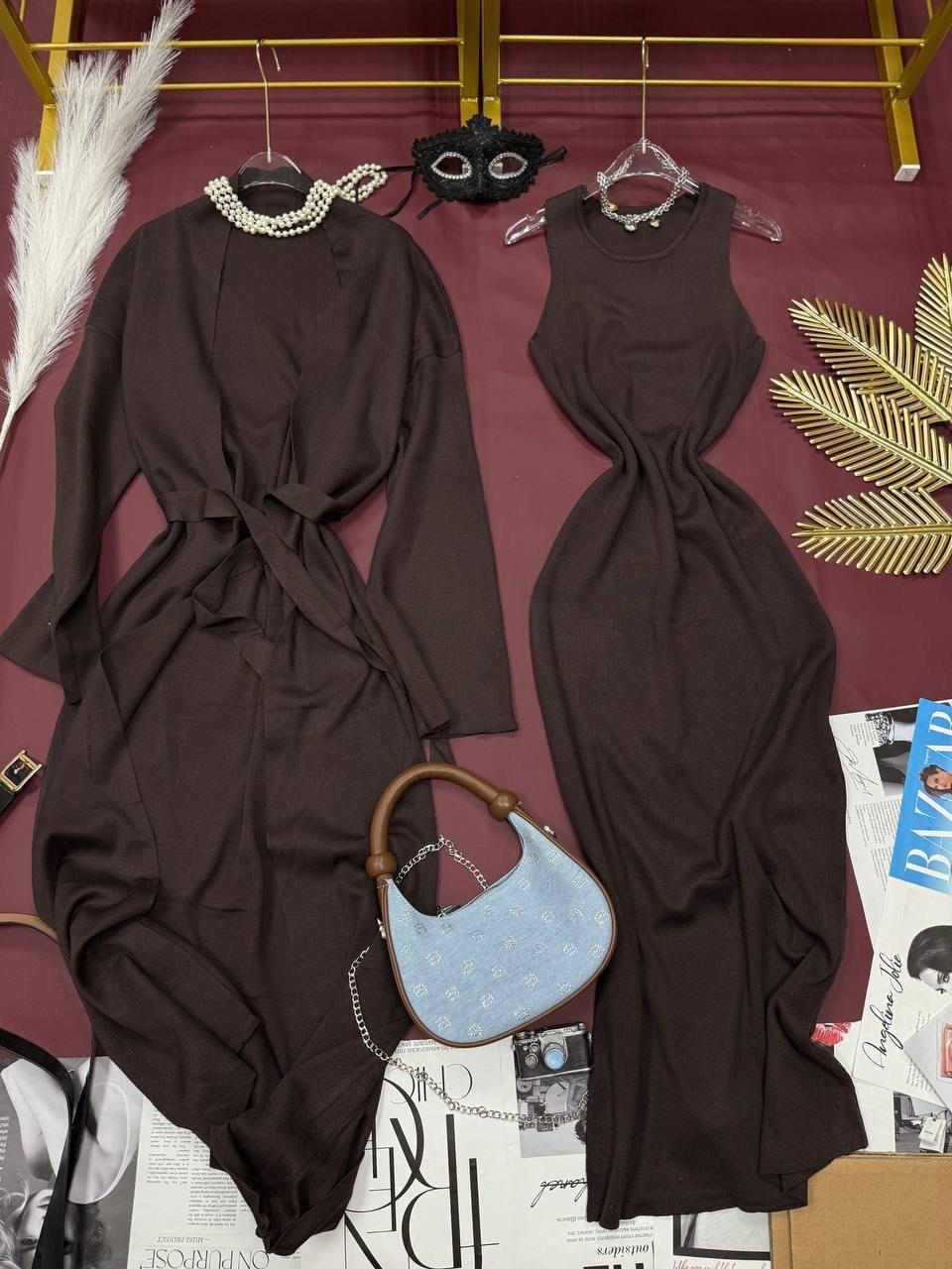 трикотажное платье,платье теплое,платье,платье длинное