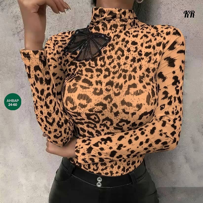 женская кофта,женская водолазка с леопардовым принтом,женская блузка с леопардовым принтом,леопардовая кофта,блузка с леопардовым принтом