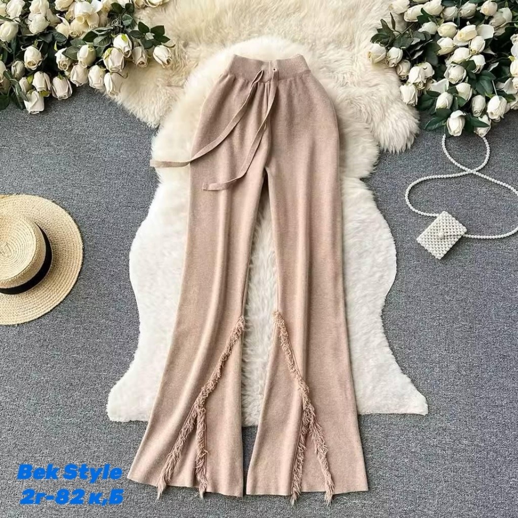 брюки с широкими штанинами,брюки трикотажные,трикотажные брюки с высокой талией,расклешенные брюки,брюки трикотажные клеш