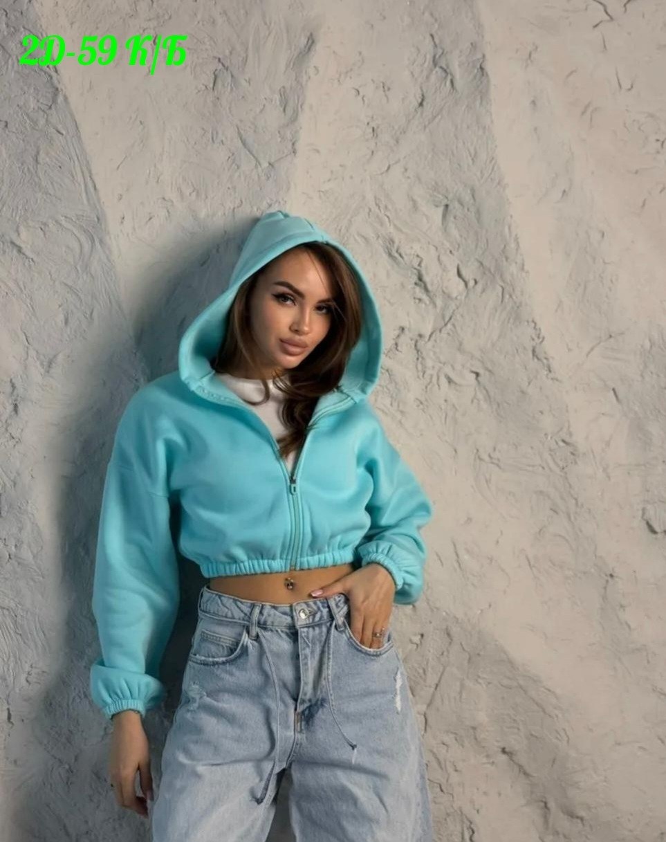 толстовки женская,худи укороченная,зип худи укороченная кофта на молнии,зип худи укороченная кофта на молнии с начесом,кофта худи