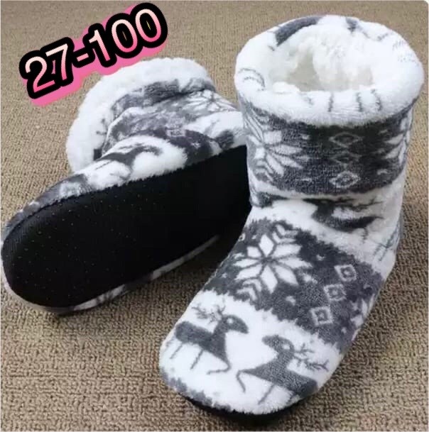 домашние угги,женские домашние тапочки,домашние тапочки пушистые,домашние тапочки теплые,тапочки мягкие для дома с оленями