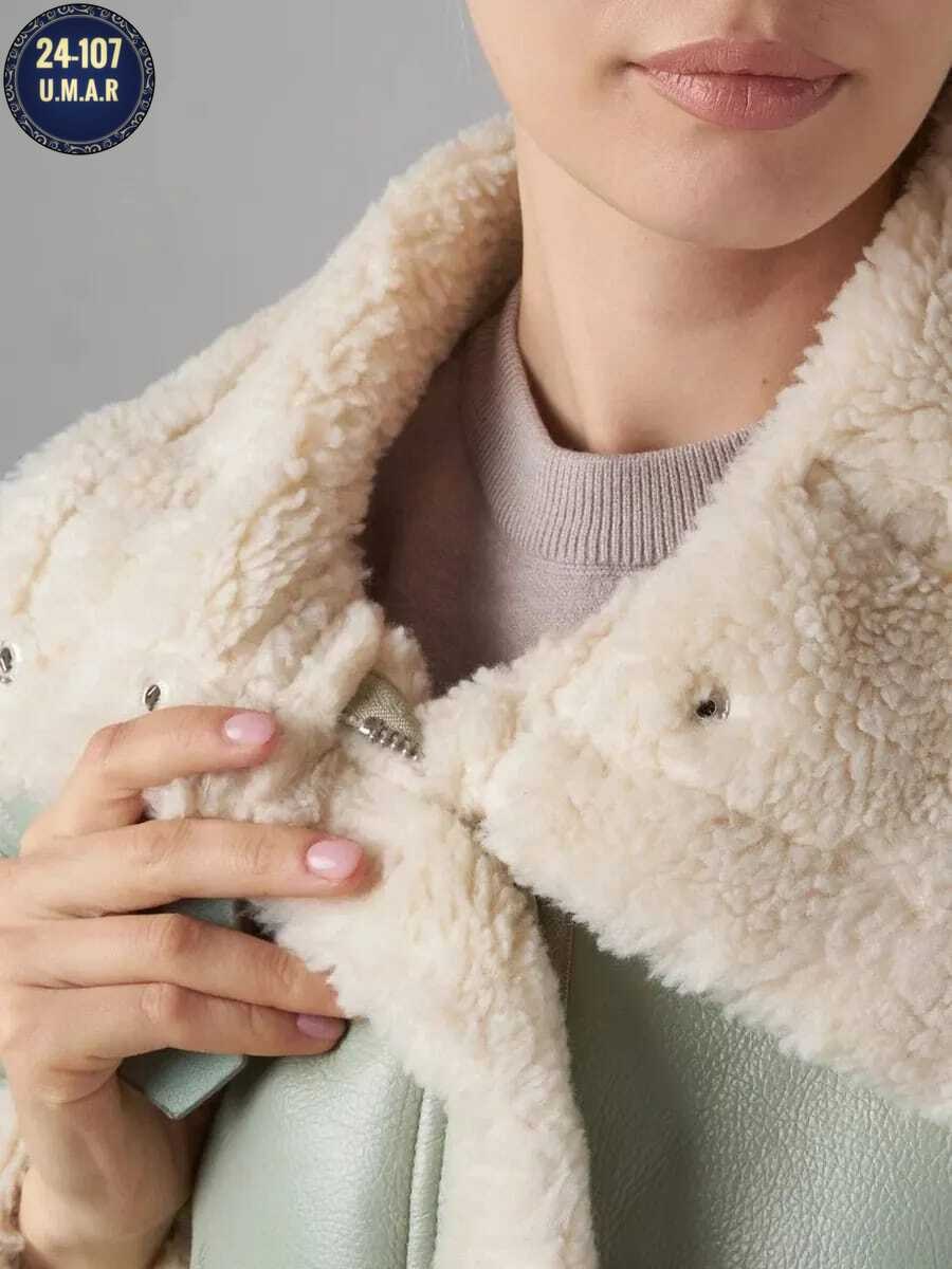 модная женская куртка,женская куртка из искусственного меха,женская куртка из натуральной овечьей кожи,куртка модная,теплая женская куртка