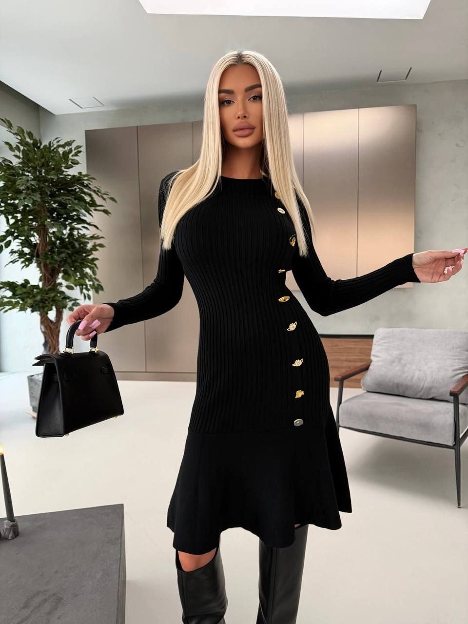 трикотажное платье,трикотажное платье мини,стильное платье,вязаное платье женское,платье удлиненное