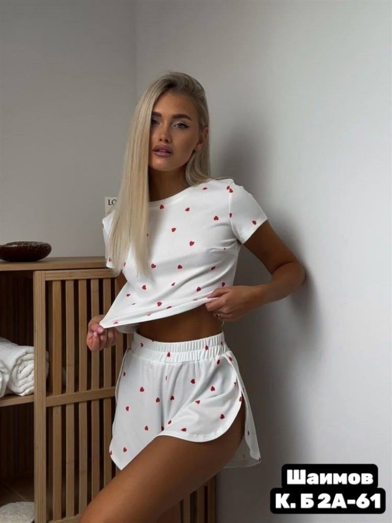 женская пижама,пижама с принтом,пижама с шортами,пижама женская с шортам,пижама для женщин