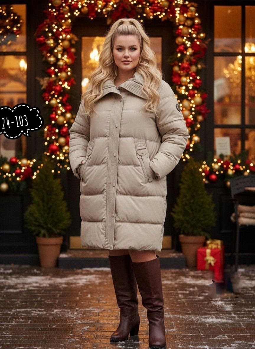 женские пуховики,пуховик,зимние куртки,пуховик зимний,бежевый пуховик