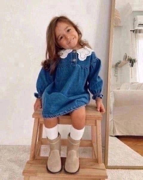 ребенок,одежда для детей,детский джинсовый костюм,детская платье,