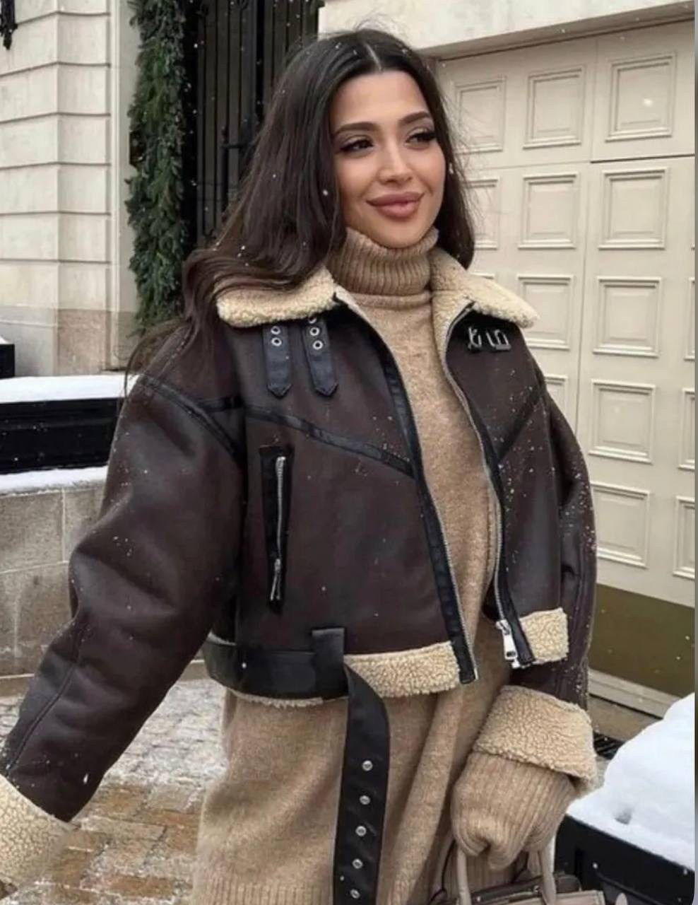 укороченная дубленка,женская дубленка,дубленка авиатор женская,дубленка укороченная женская,стильная дубленка