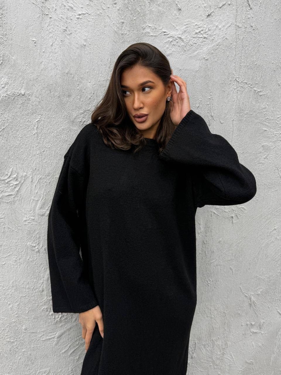 трикотажное платье,платье теплое трикотажное,теплое платье,платье вязаное,шерстяное платье