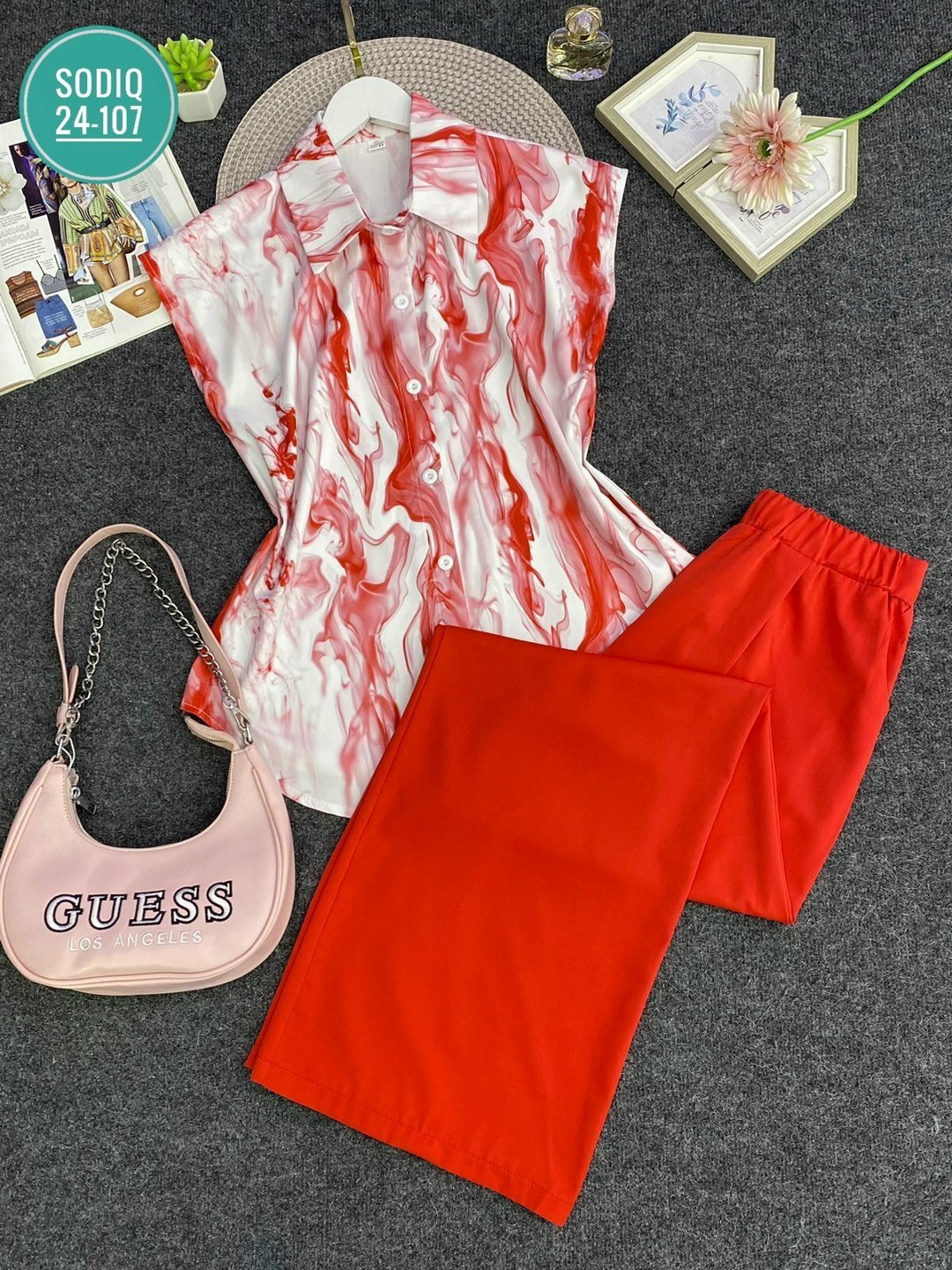 костюм женский атласный,костюм с брюками,женский брючный костюм,костюм с брюками палаццо