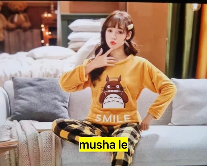 теплая пижама женская,плюшевая пижама женская,теплая пижама,женская пижама хлопок totoro s,пижама женская теплая плюшевая