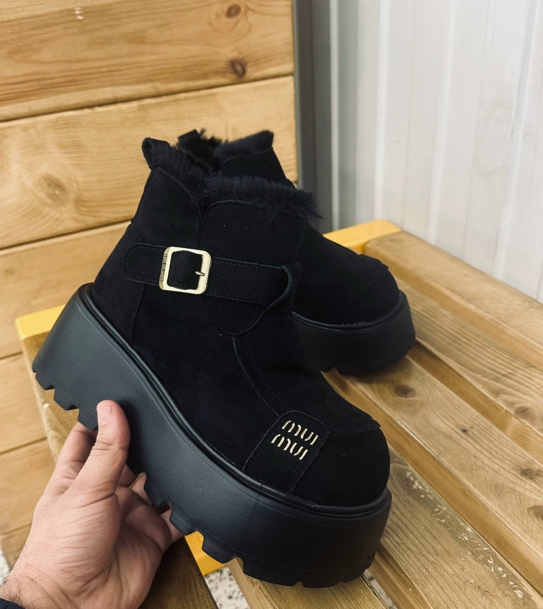 , женская,обуви,ботинки на платформе,ботинки с мехом
