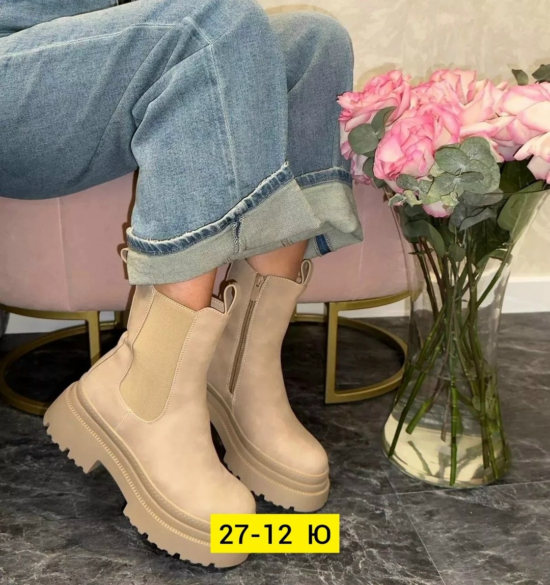 ,ботинки женские,женские ботинки челси, женская зимняя, женская
