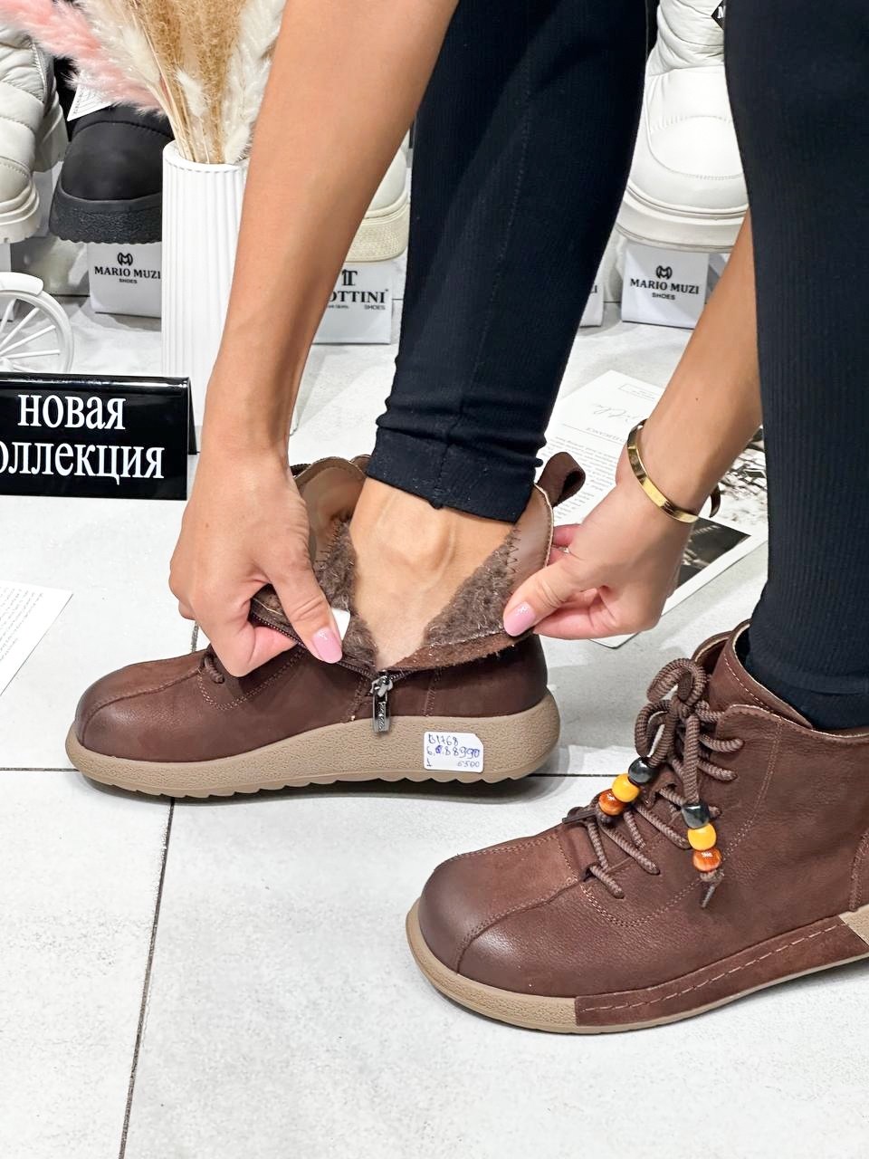 ,зимняя женская ,ботинки женские зимние из натуральной кожи,короткие ботинки из натуральной кожи,замшевые ботинки