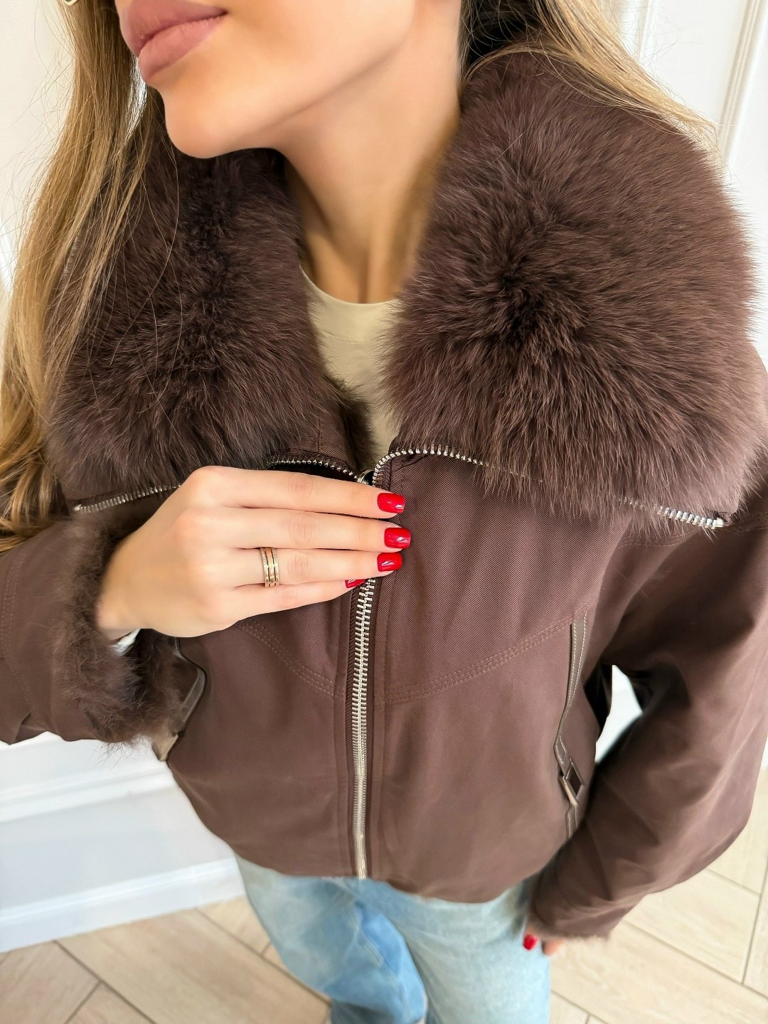 куртка бомбер,дубленка укороченная,куртка с мехом,меховая куртка,стильная дубленка