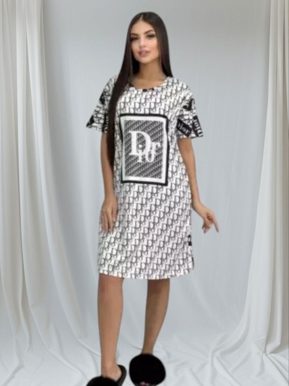 женская домашняя туника,женская туника,туника домашняя,платье женская,платье домашнее