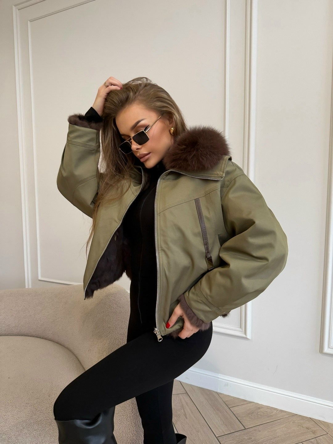 пуховик с натуральным мехом женский,пуховики с натуральным мехом,куртка женская,стильная куртка,пуховики с мехом