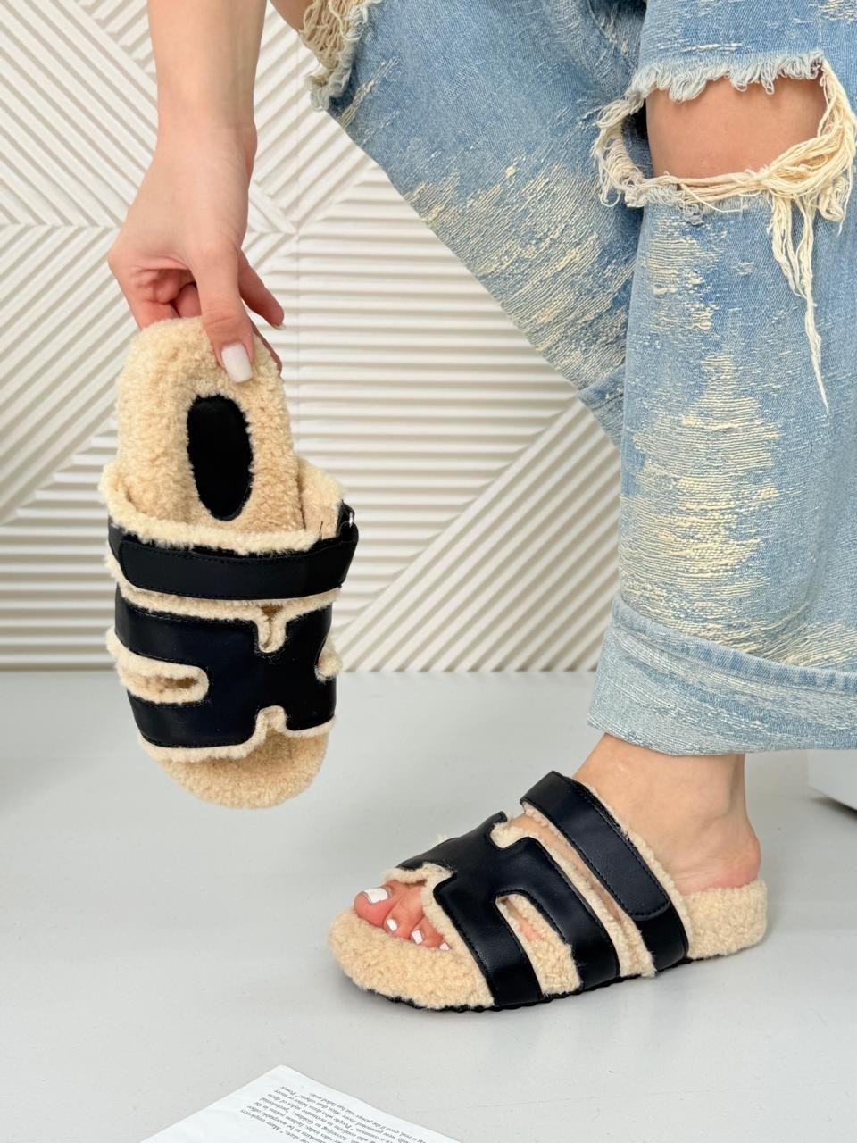 шлепанцы эрмес,женские шлепанцы,,тапочки модные,женские тапки