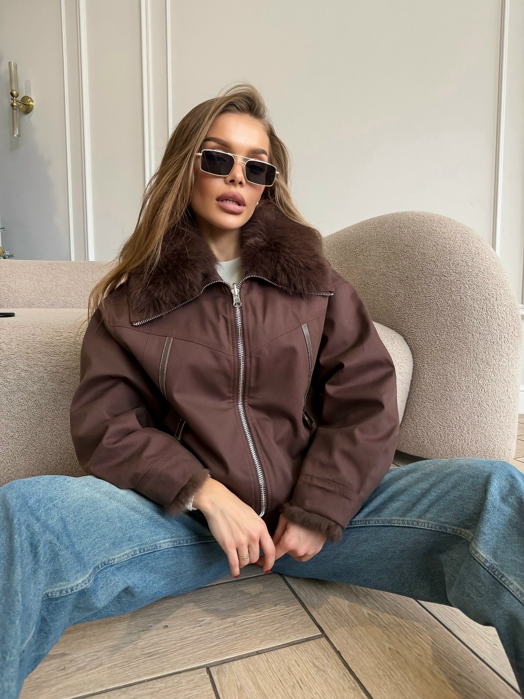 куртка бомбер,дубленка укороченная,куртка с мехом,меховая куртка,стильная дубленка