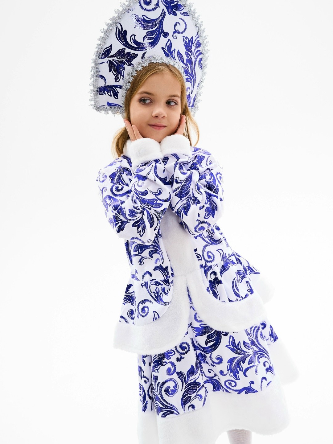 новогодний костюм снегурочки для девочки,карнавальные костюм снегурочка,костюм снегурочка для девочки,детский костюм снегурочки,снегурочка костюм