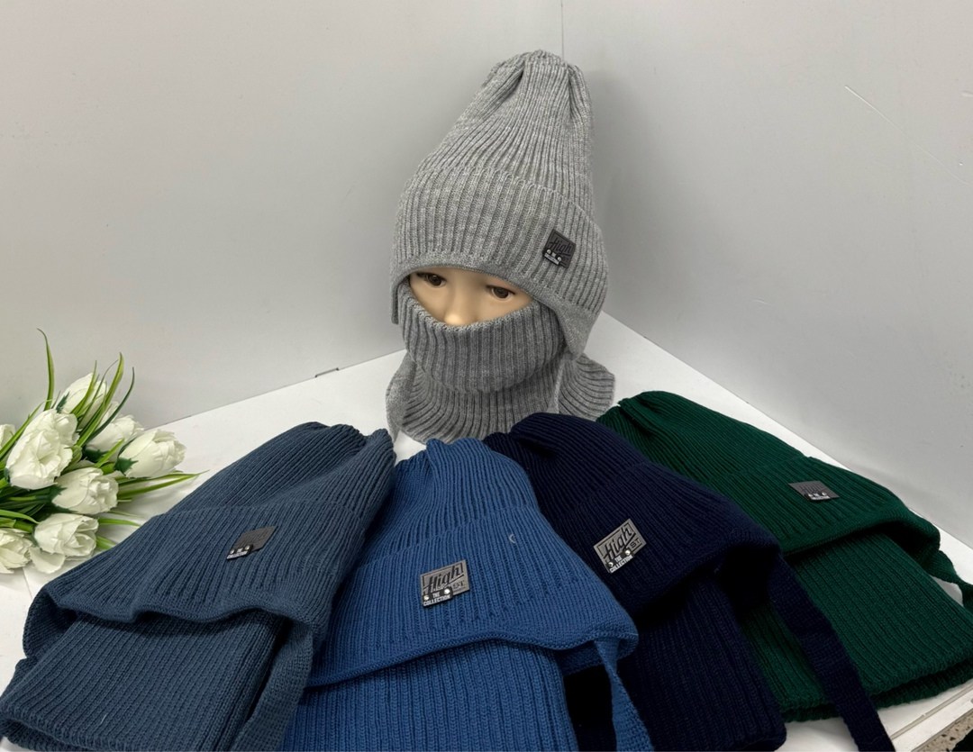 комплект шапка снуд,комплект шапка и снуд для мальчика,комплект шапка со снудом,комплект шапки,шапка и снуд для мальчика