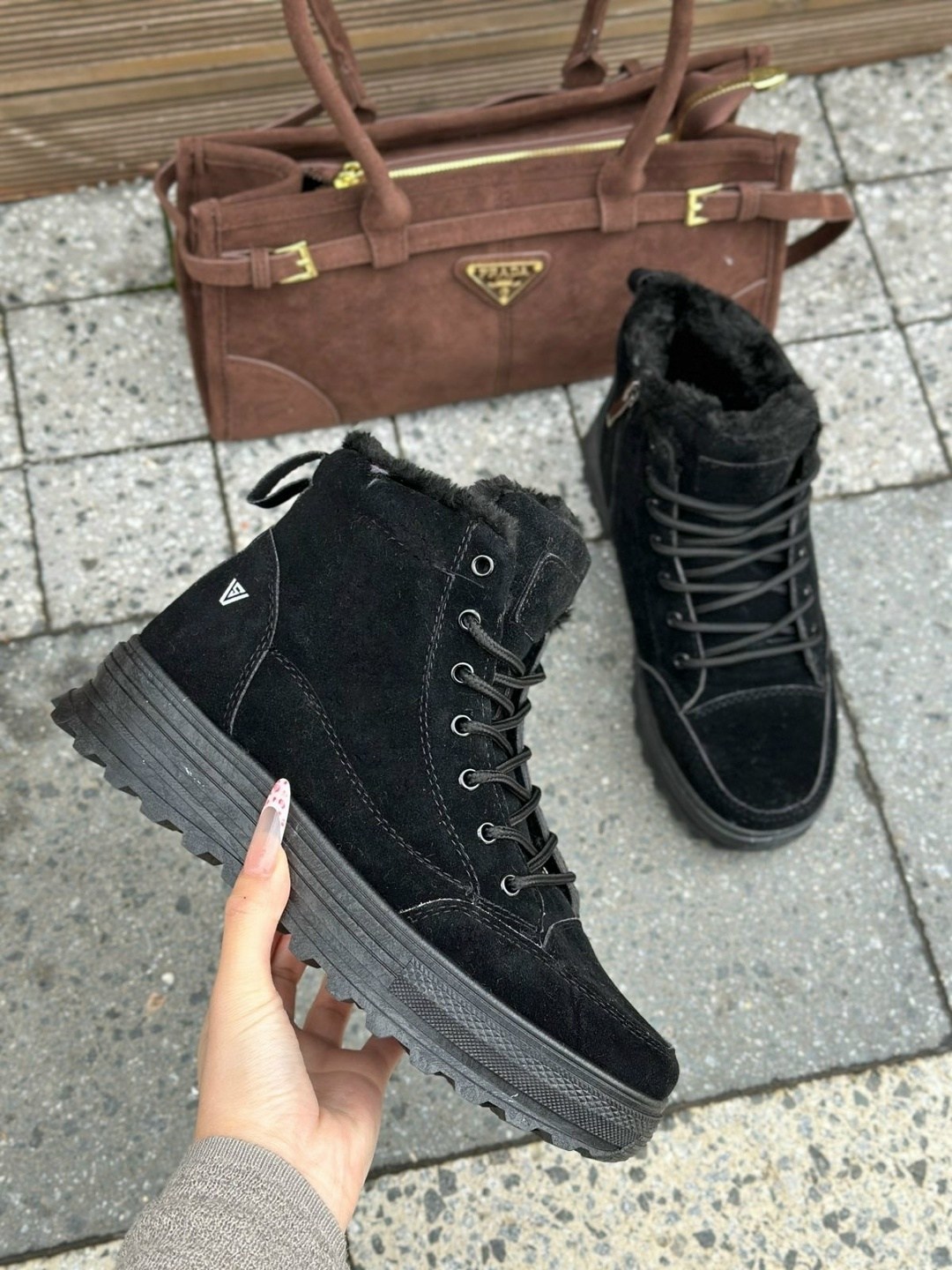 ,кеды prada,зимние женские кроссовки,зимняя женская ,ботинка женские зимние
