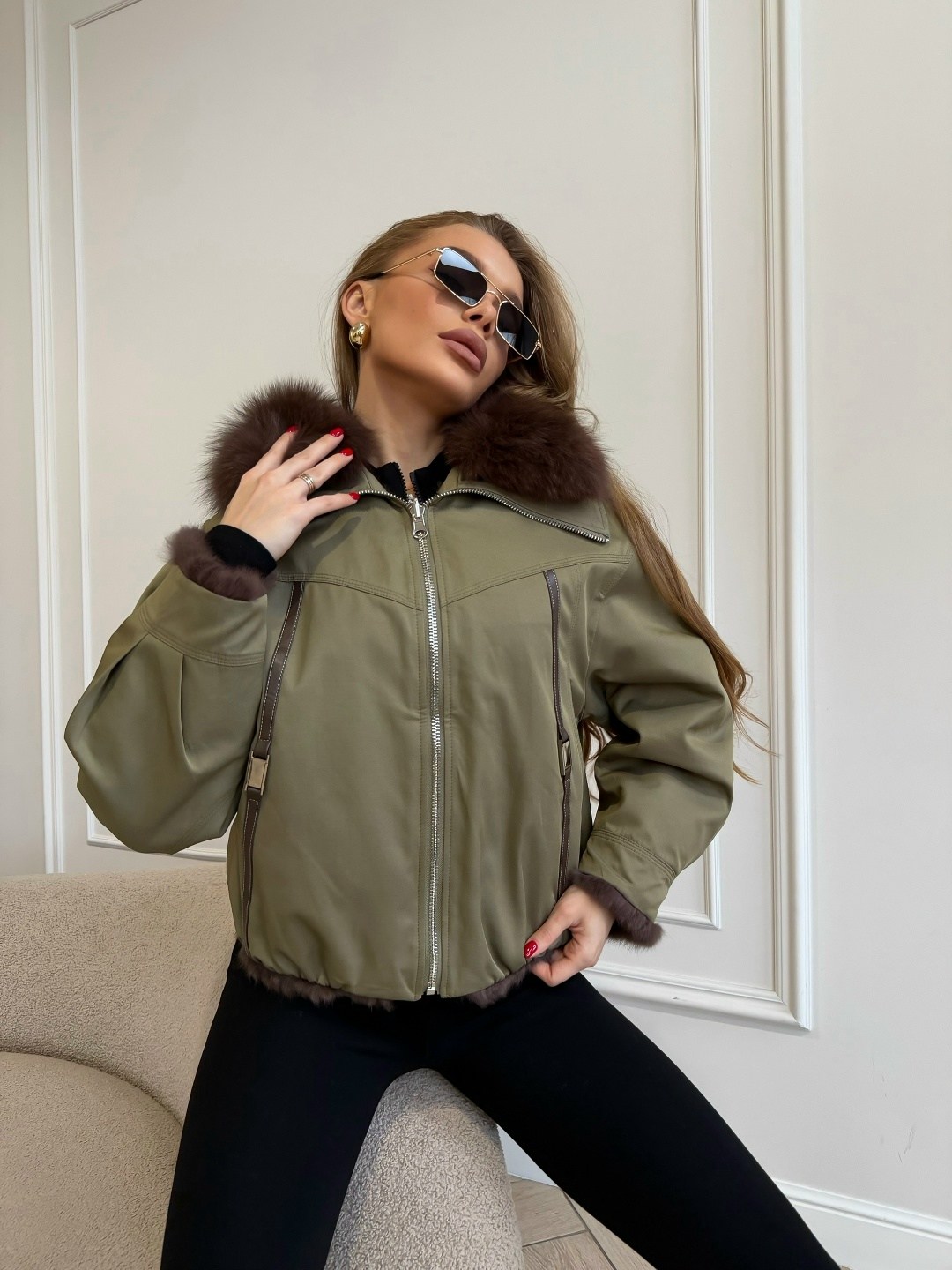 пуховик с натуральным мехом женский,пуховики с натуральным мехом,куртка женская,стильная куртка,пуховики с мехом