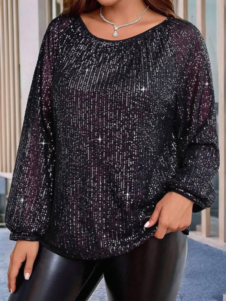 повседневная блузка,блузка с пайетками,блузка модная,блестящая блузка,женская блуза