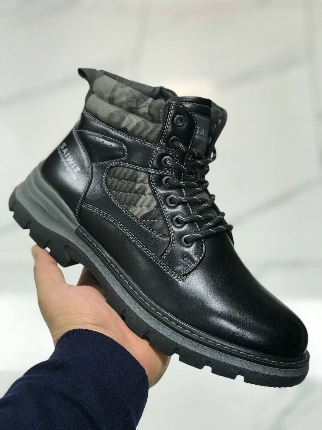 caterpillar ботинки мужские,мужские ботинки,,зимние мужские ботинки, мужская