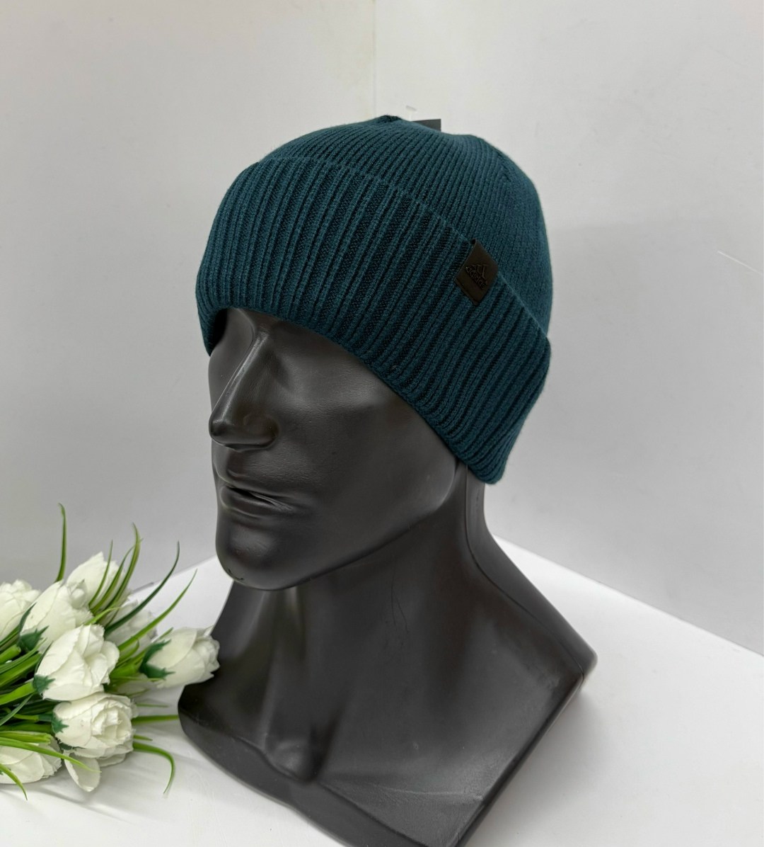 мужская шапка,шапка мужская с отворотом,шапка для мужчин,шапка мужская зимняя,мужская вязаная шапка