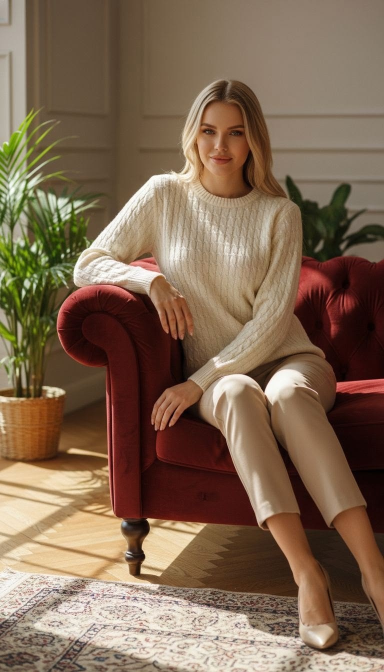 вязаные свитера женские,свитера женские,джемпер молочный,кофта вязаная,вязаные свитера