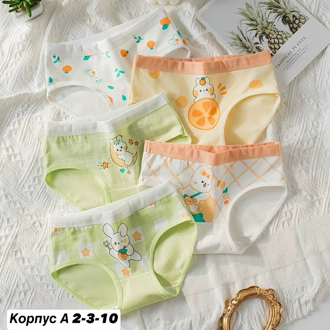 трусы детские для девочек,трусы для девочек,комплект трусов слипов для девочек,трусики для девочек,комплект нижнего белья для девочек
