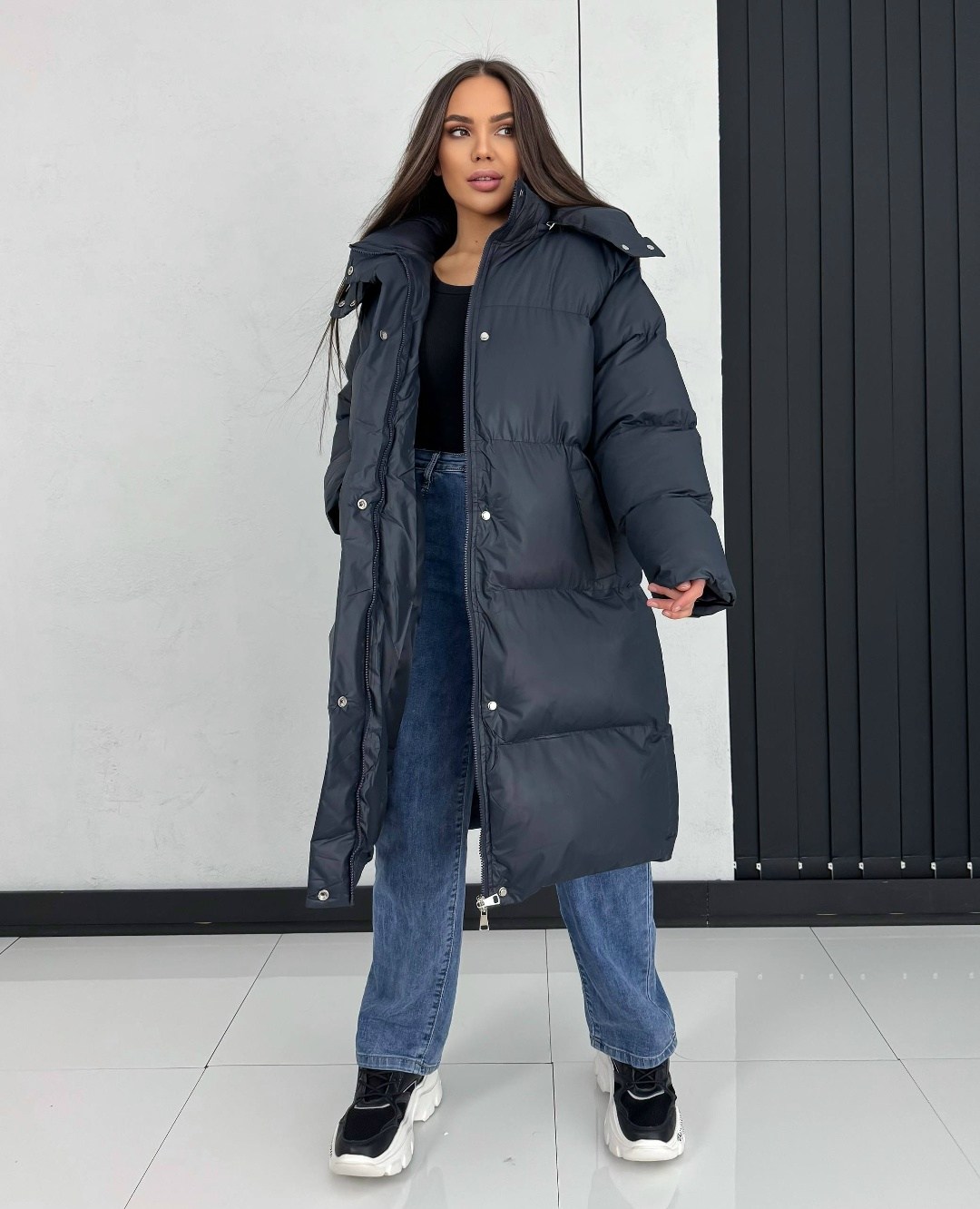 женские пуховики,длинные пуховики,пуховик удлиненный,зимние куртки,пуховик зимний длинный с капюшон