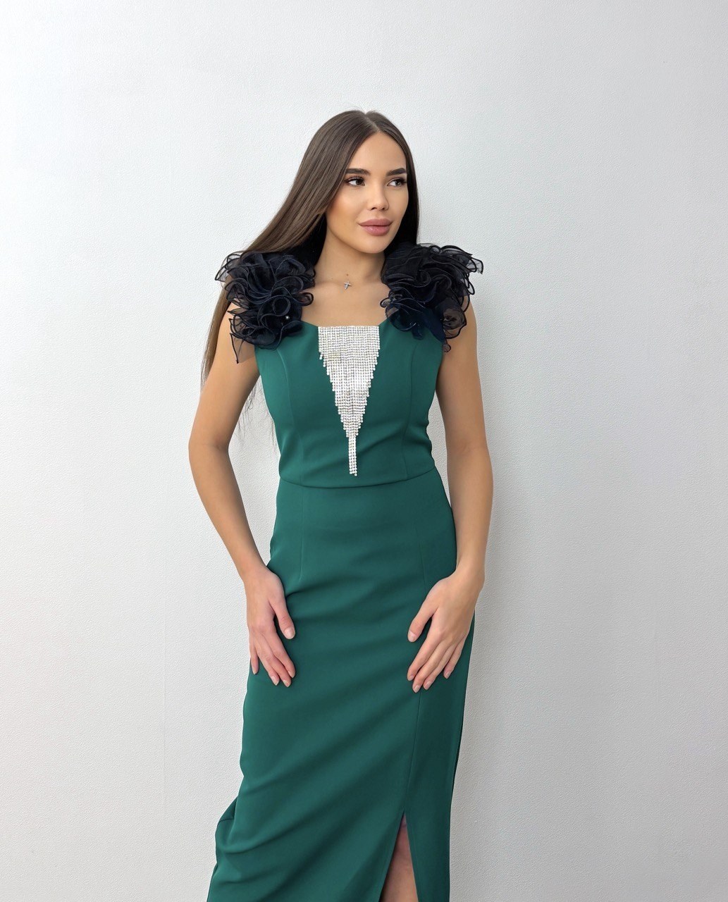 платье креп,нарядное платье,платья туники,платье черное,сарафан платье