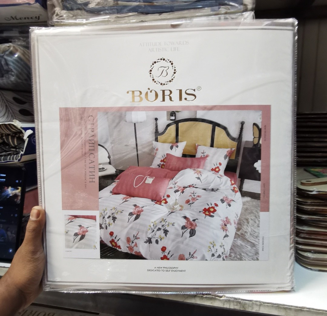 комплект постельного белья,постельного белья,комплект постельного белье евро,постельное белье из сатина,семейный комплект постельного белья boris