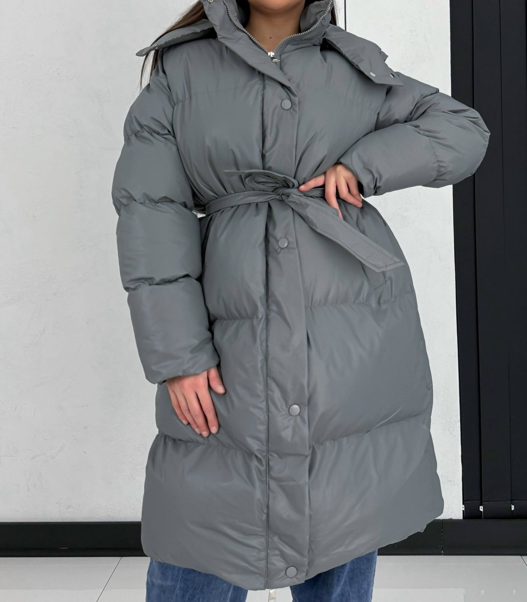 куртка теплая,удлиненный пуховик,женские пуховики,пуховик с поясом,пуховик