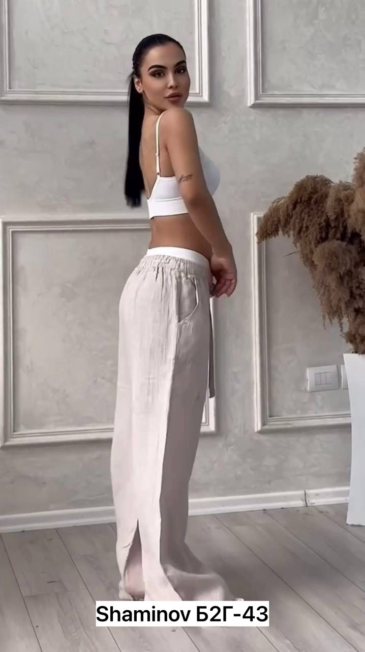 штаны свободного кроя,штаны свободные,брюки палаццо,штаны лен,широкие брюки