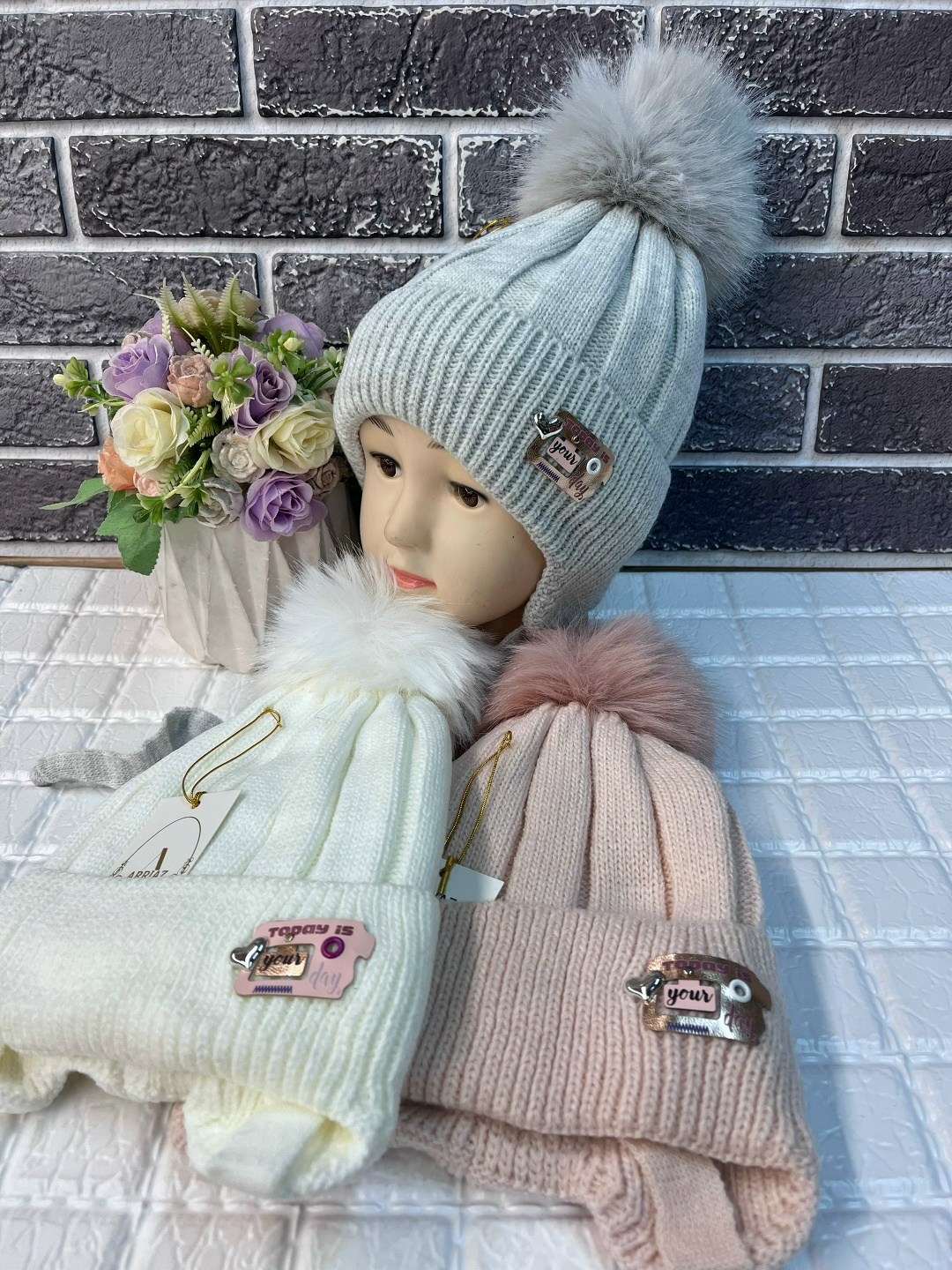 шапка для детей,детская шапка,комплект шапки,шапка шарф,шапочка