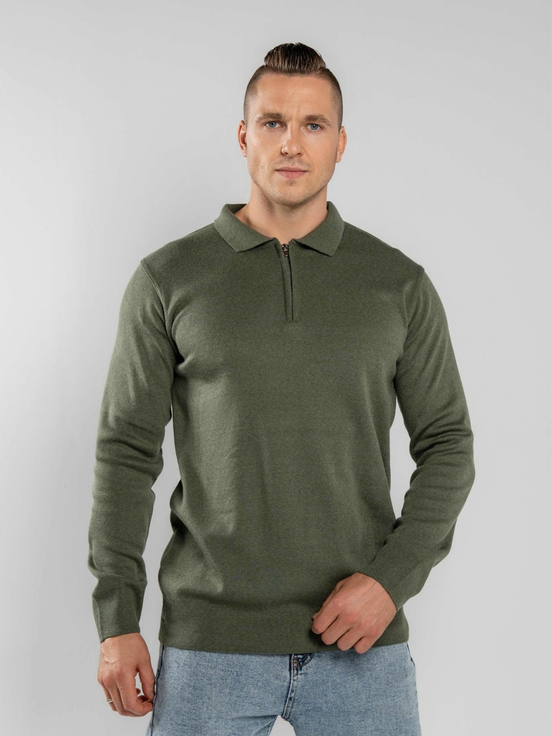 свитер с воротником,поло свитер,бежевый джемпер,свитер для мужчин,мужская кофта