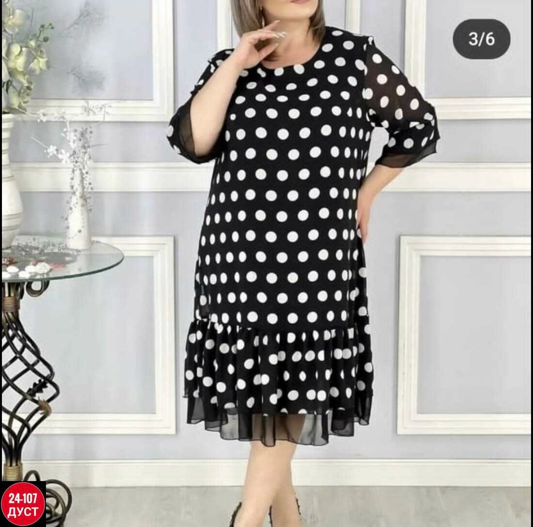 платье большие размеры,шикарное платье в горох,платье женское в горошек,женское платье в горох,платье нарядное