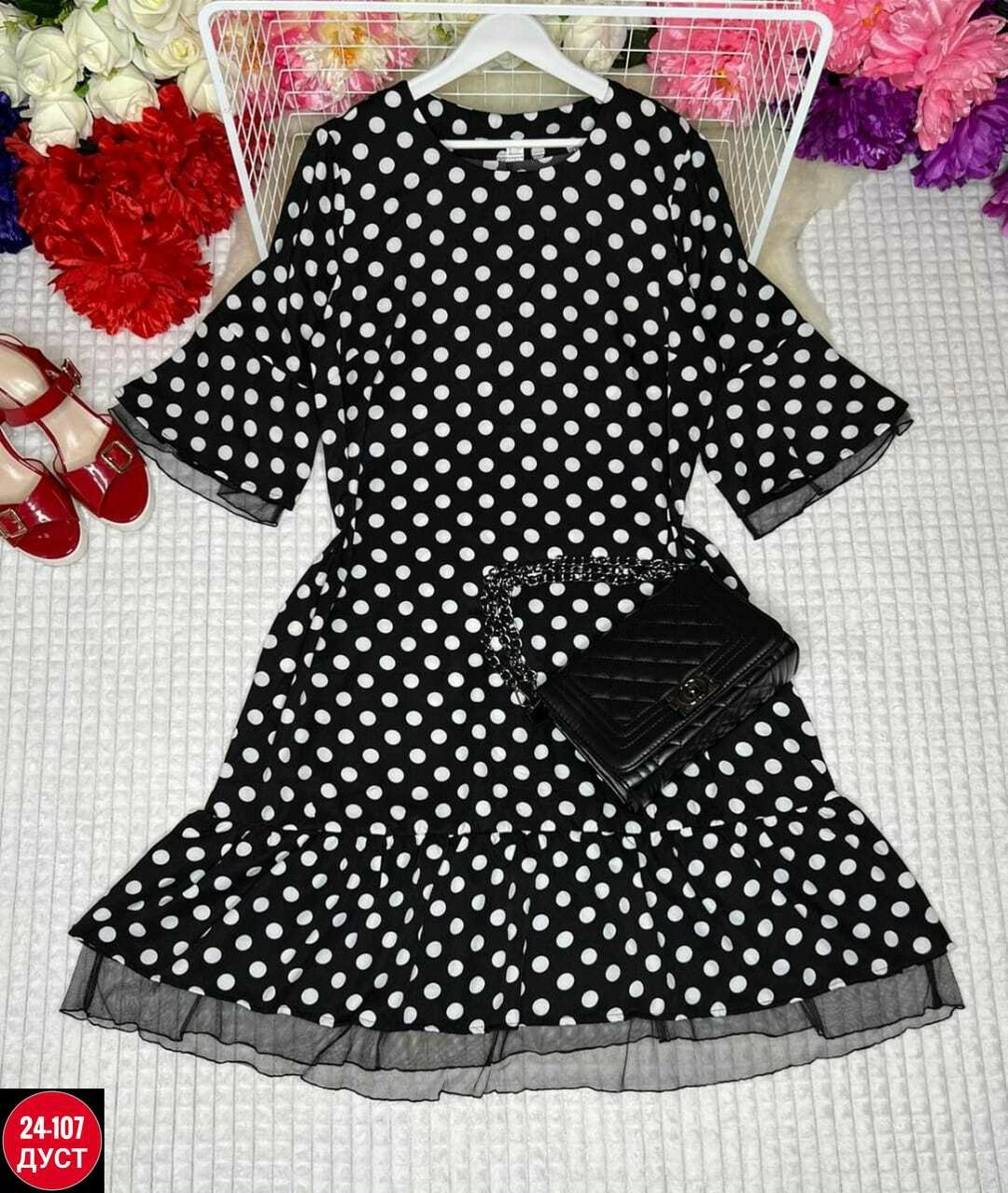 платье большие размеры,шикарное платье в горох,платье женское в горошек,женское платье в горох,платье нарядное