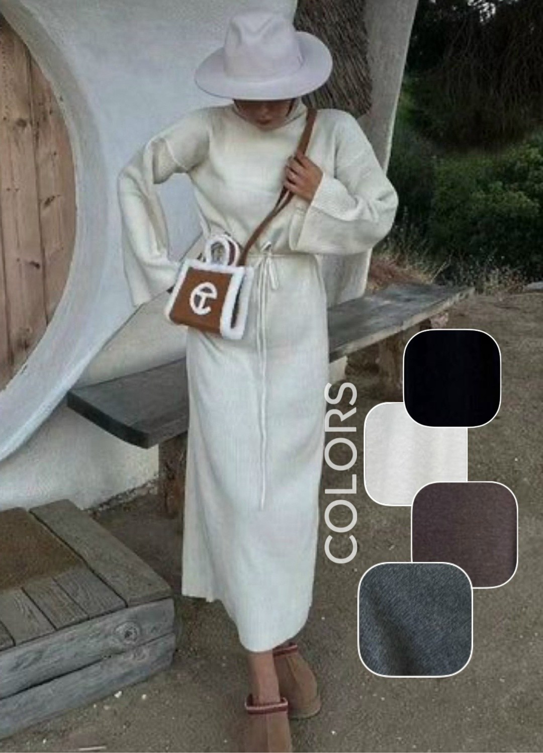 вязаное длинное платье,вязаное платье макси,белое трикотажное платье,женское трикотажное платье макси,трикотажное длинное платье